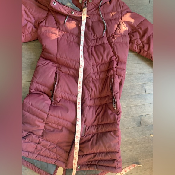 Burgundy Columbia Winter Jacket Women’s S w/ Faux Fur Hood Linning - Picture 4 of 11
